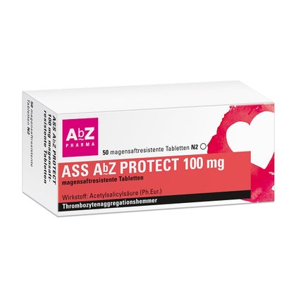 ASS AbZ Protect 100 Mg Magensaftresist T 50 St Online Kaufen DocMorris