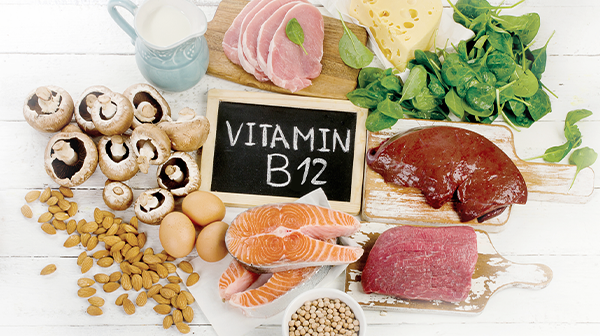 Lebensmittel mit viel Vitamin B12