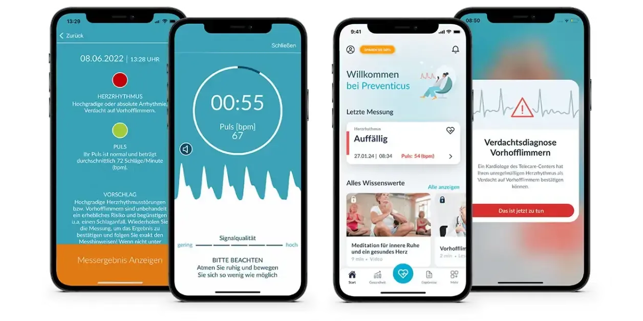 Preventicus App Vorschau