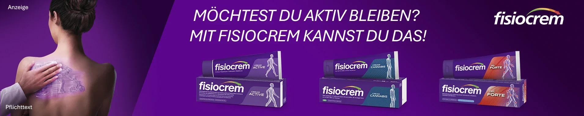 fisiocrem Produkte