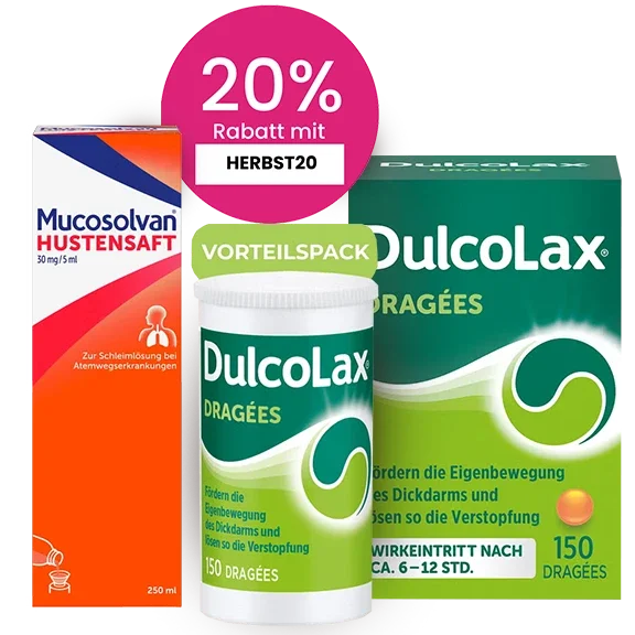 Mobile Mucosolvan, Rhinospray, Buscopan bei DocMorris kaufen