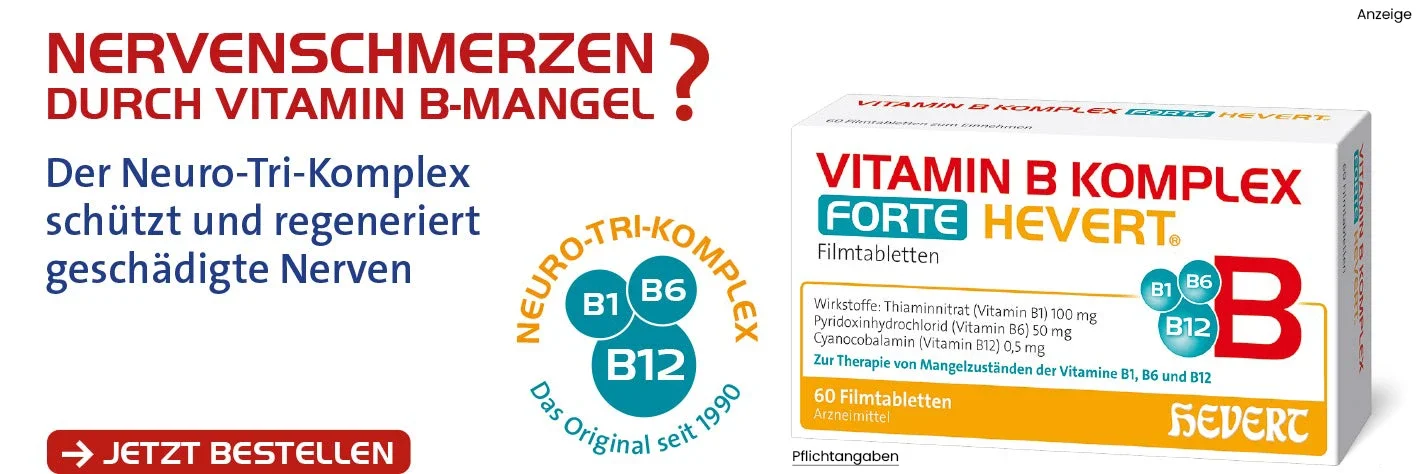 Vitamin B Komplex forte Hevert Tabletten
