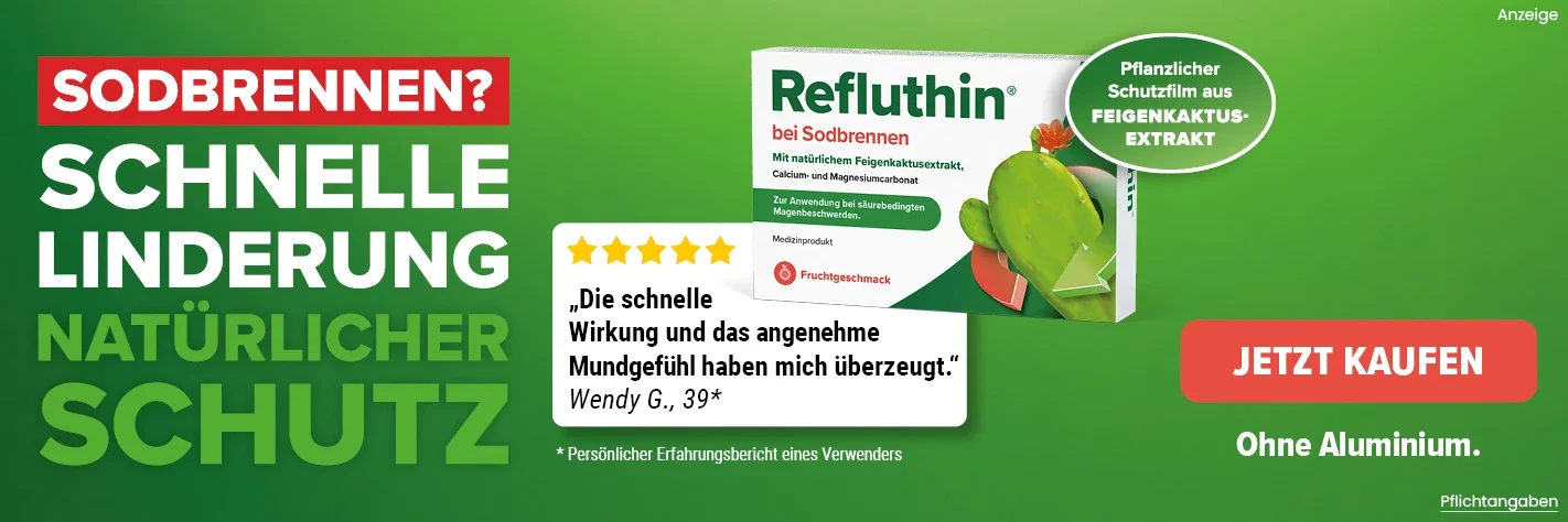 Refluthin Fruchtgeschmack