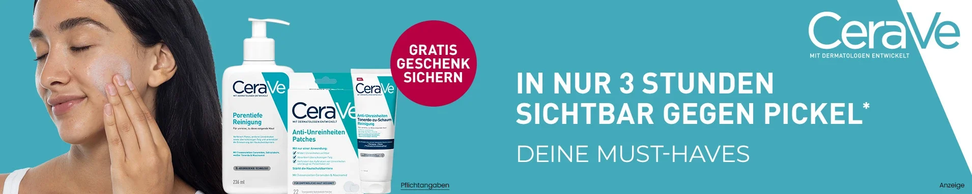 CeraVe Must Haves bei Akne