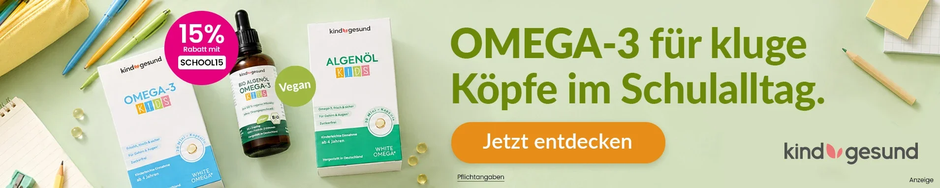 Cellavent Omega 3 Produkte