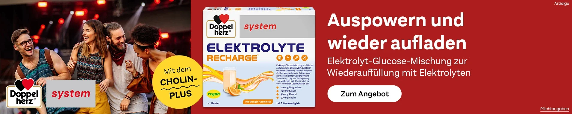 Doppelherz Elektrolyte Recharge System