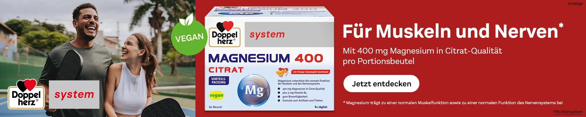 Doppelherz system Magnesium 400