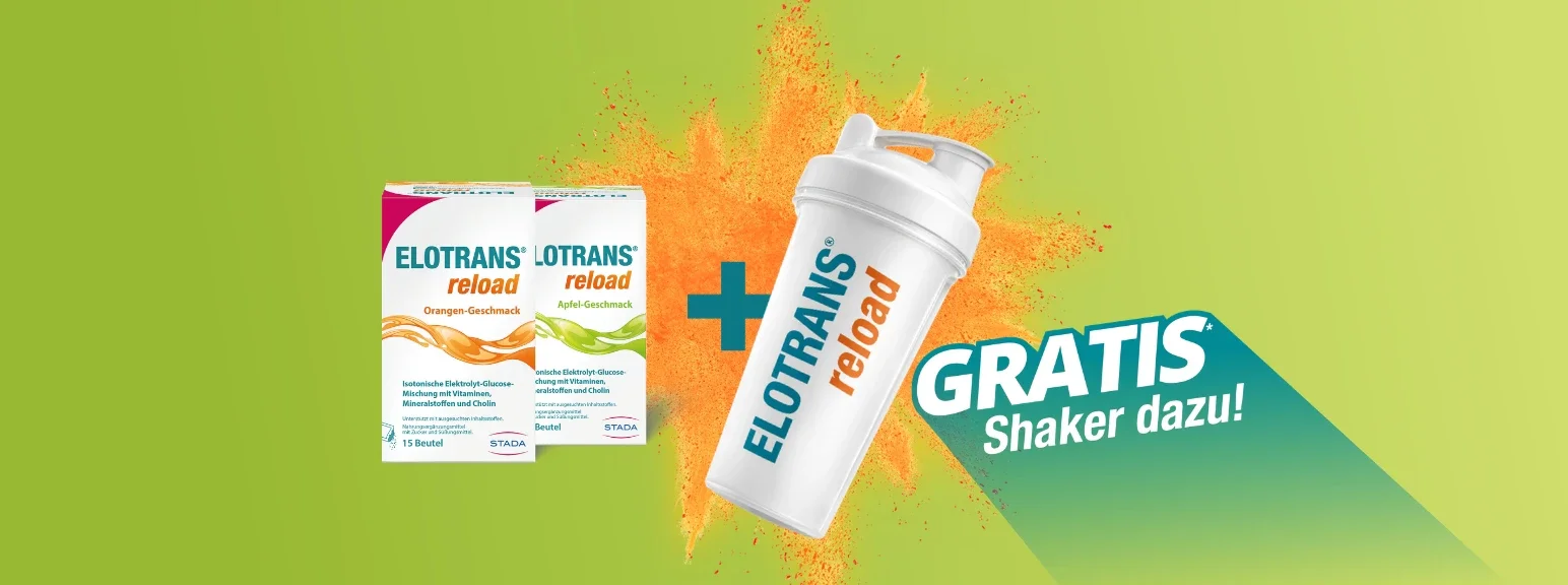 Elotrans reload bei DocMorris kaufen & Gratis Shaker dazu erhalten!