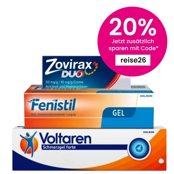 Mobile Fenistil, Otriven, Zovirax, Voltaren, Sensodyne bei DocMorris kaufen