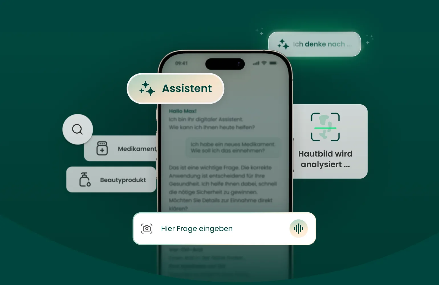 Fragen Sie den DocMorris Assistent. Ihren digitalen Gesundheitsbegleiter