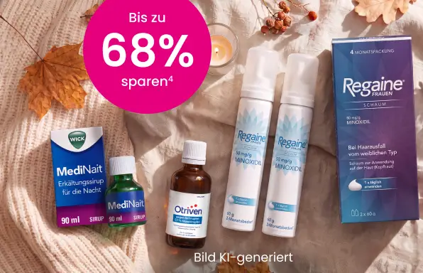 Top-Produkte bis zu 68 % reduziert⁴ bei DocMorris entdecken