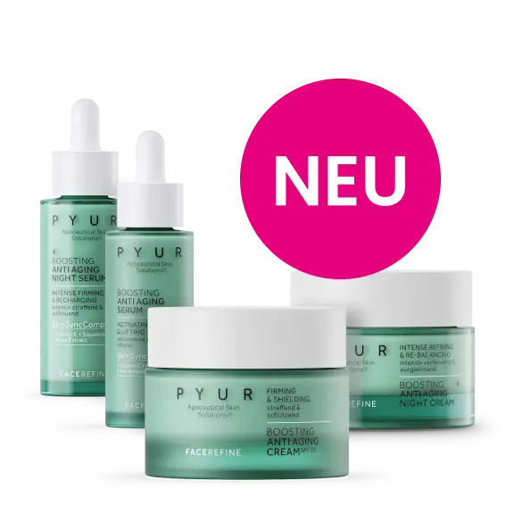 Mobile PYUR - hochperformative Anti-Aging-Pflege auch für sensible Haut