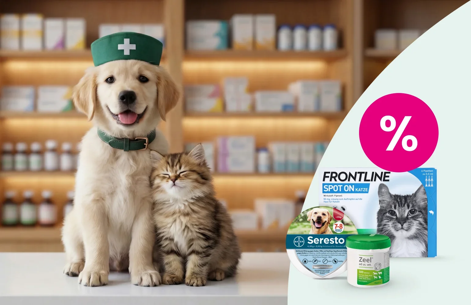 Unsere Bestseller für Hunde & Katzen bei DocMorris entdecken