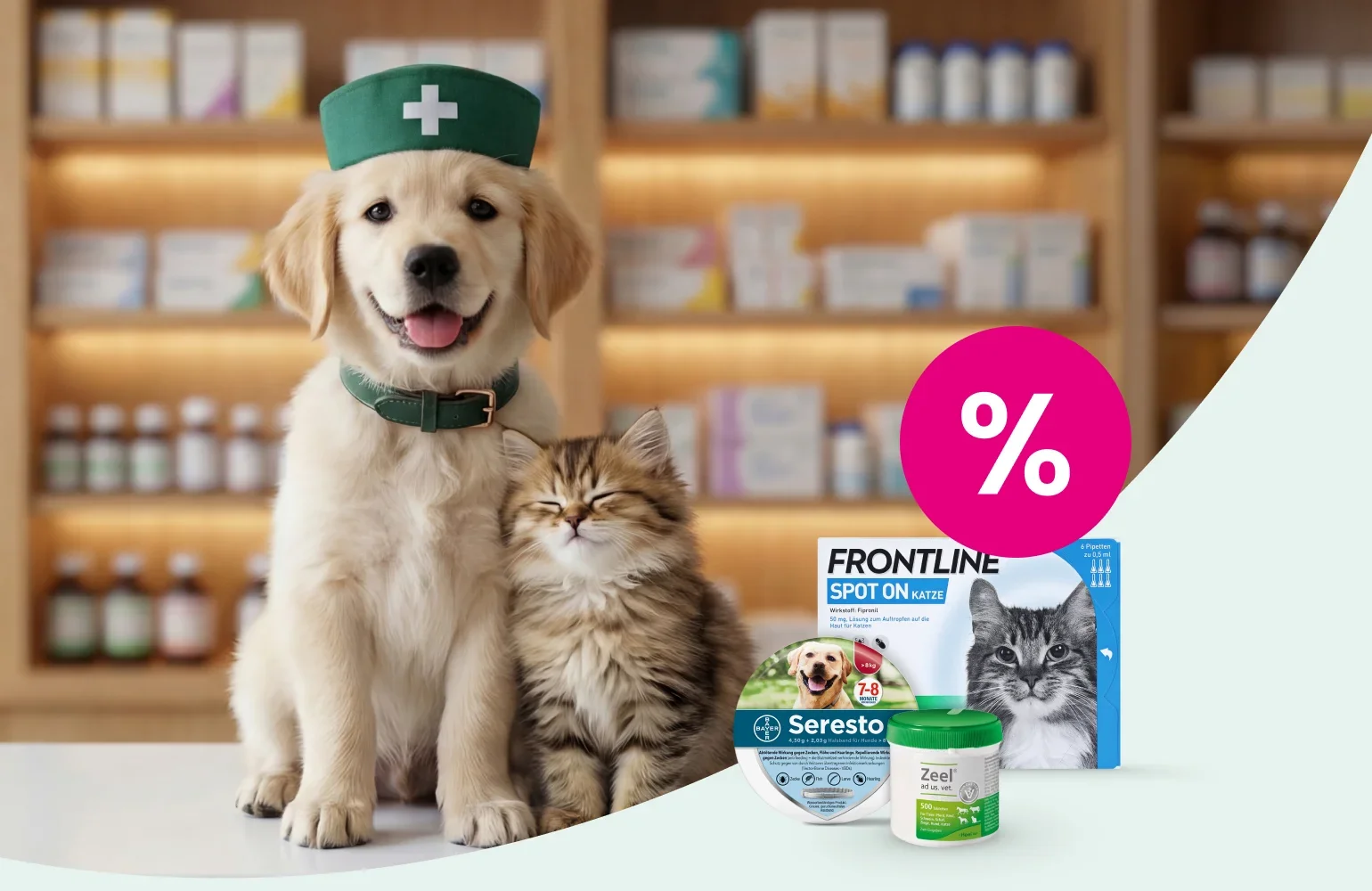 Unsere Bestseller für Hunde & Katzen bei DocMorris entdecken