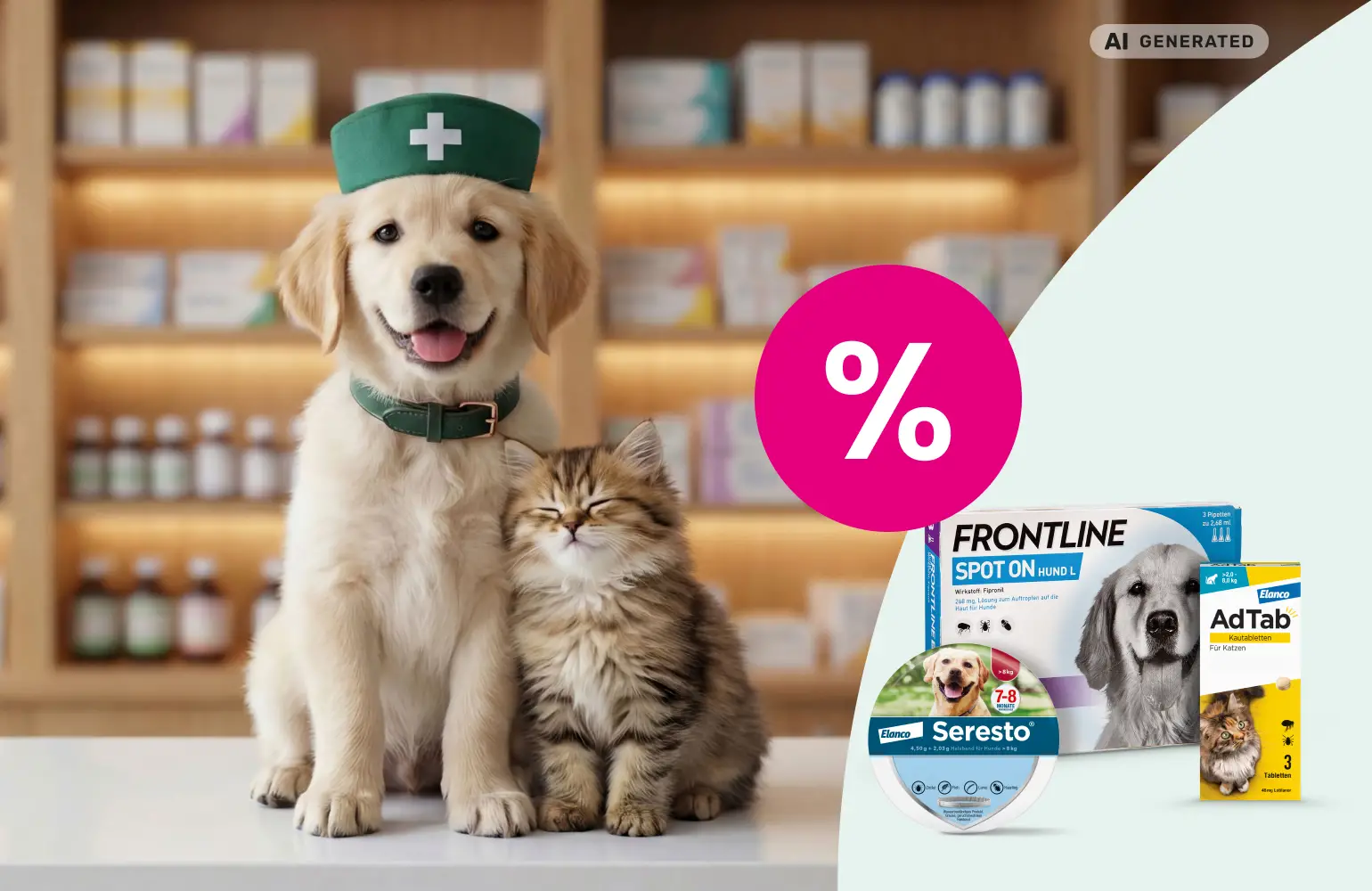 Unsere Bestseller für Hunde & Katzen bei DocMorris entdecken