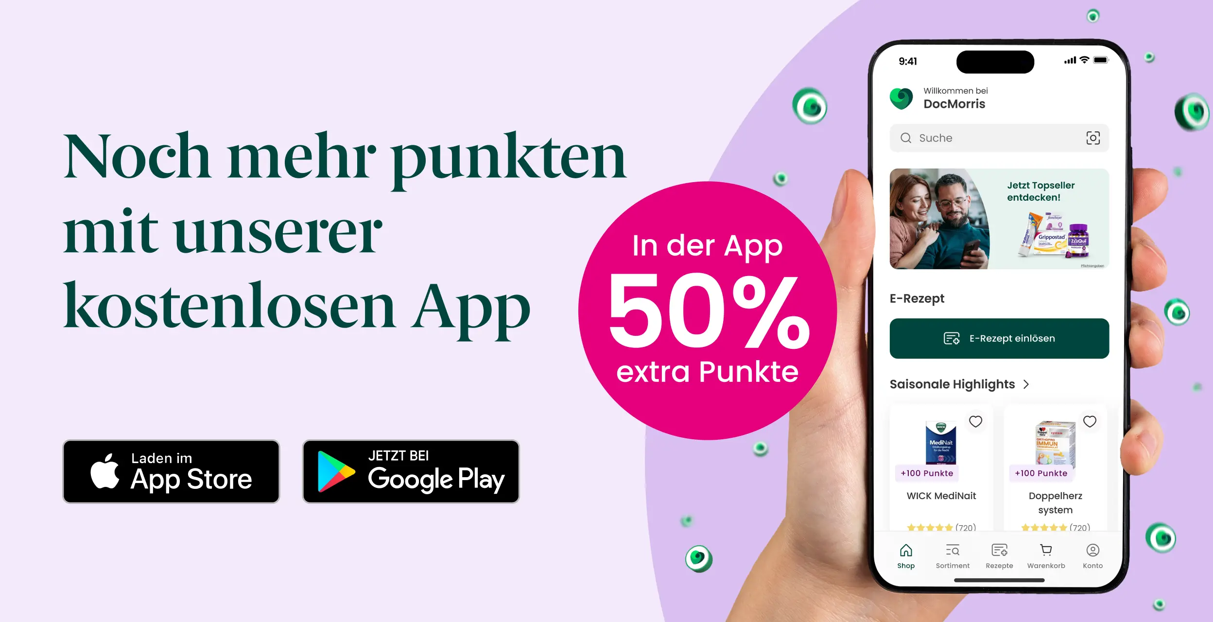 Appsflyercodes (geändert von Lotta: 16.06.)