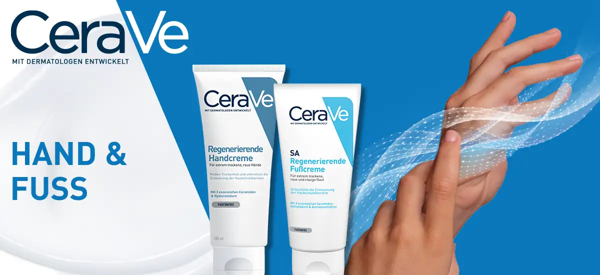 CeraVe Hand- und Fußpflege-Produkte jetzt bei DocMorris kaufen.
