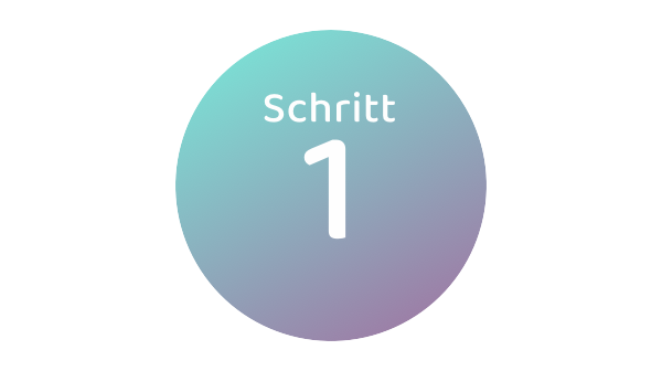 1. Schritt Somnio