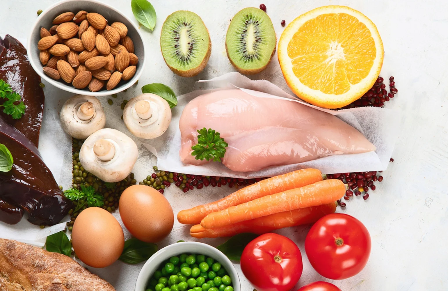 Lebensmittel mit Vitamin B3