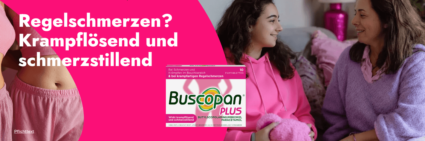 Buscopan PLUS bei Regelschmerzen bei medpex kaufen