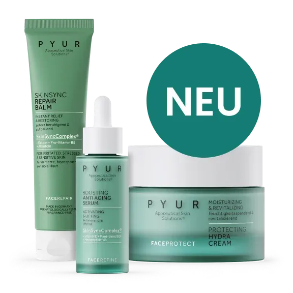 Mobile PYUR - die Pflege für ein optimiertes Hautklima.