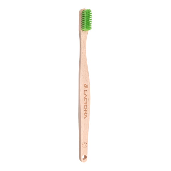 Lactona Ecobrush Zahnbürste Buchenholz Soft 1 St