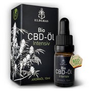 Elbgras Bio CBD Öl 30% - Hanföl - CBD-Tropfen und Spray 10 ml