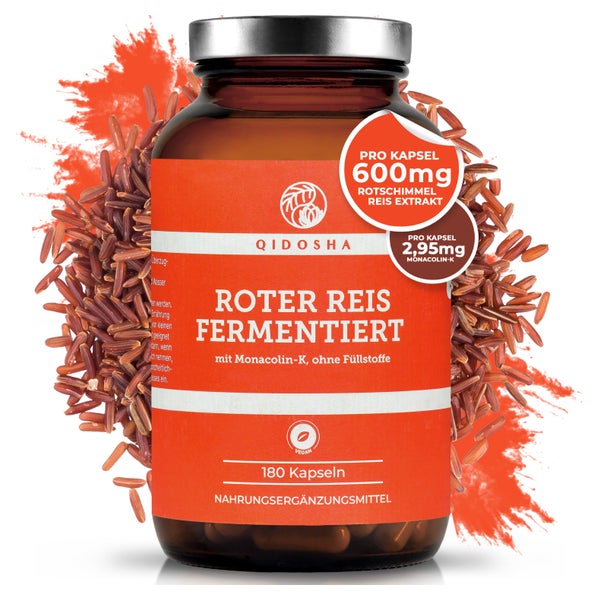 QIDOSHA Roter Reis (fermentiert) Extrakt 180 St