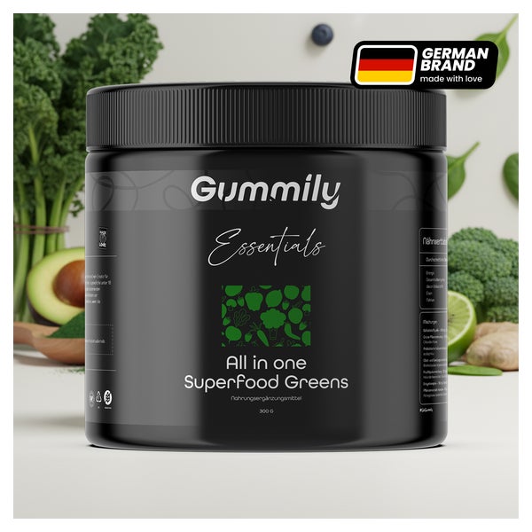 Gummily® Super Green Pulver - Superfood Mix 300 g