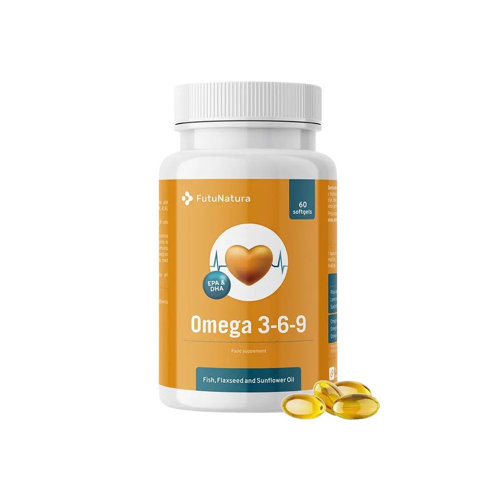 FutuNatura Omega 3-6-9 Herz & Cholesterin 60 St