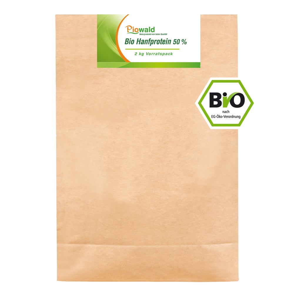 Piowald BIO Hanfprotein 2000 g