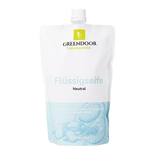 GREENDOOR Flüssigseife Nachfüllpackung Neutral 500 ml
