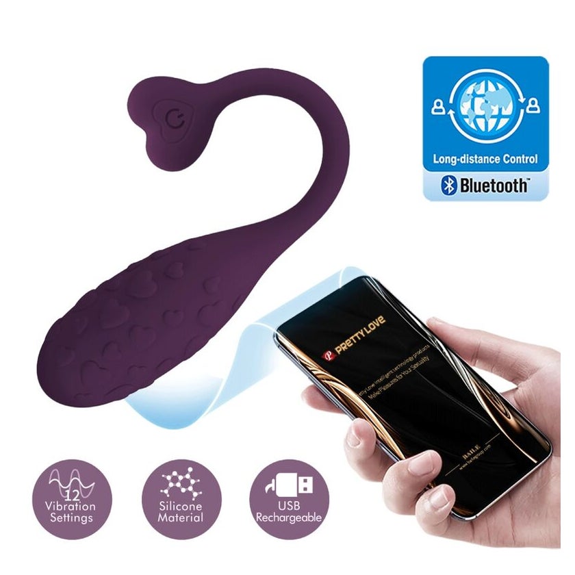 iphone vibration beim schreiben Pretty Love - Fisherman App-gesteuertes Vibrierendes Ei 1 St online kaufen