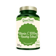 GreenFood Nutrition Vitamin C 1000 + Hagebutten Extrakt 60 St