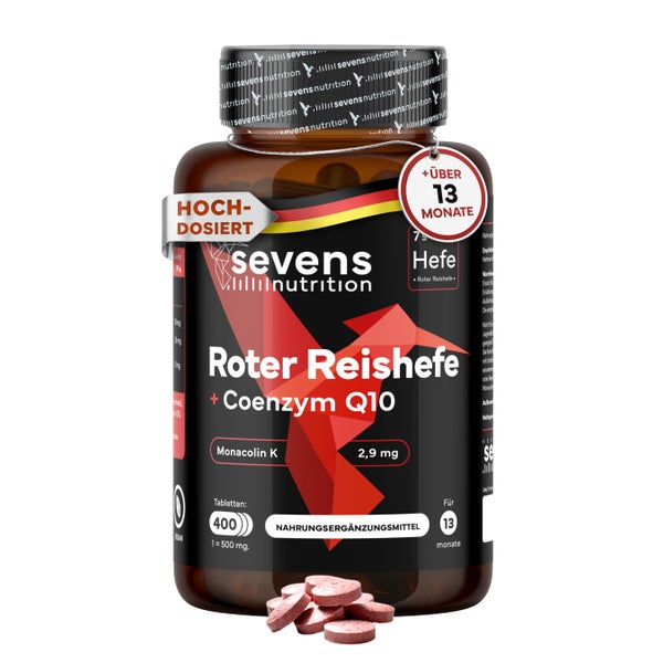 Sevens Nutrition Roter Reishefe Komplex 400 St