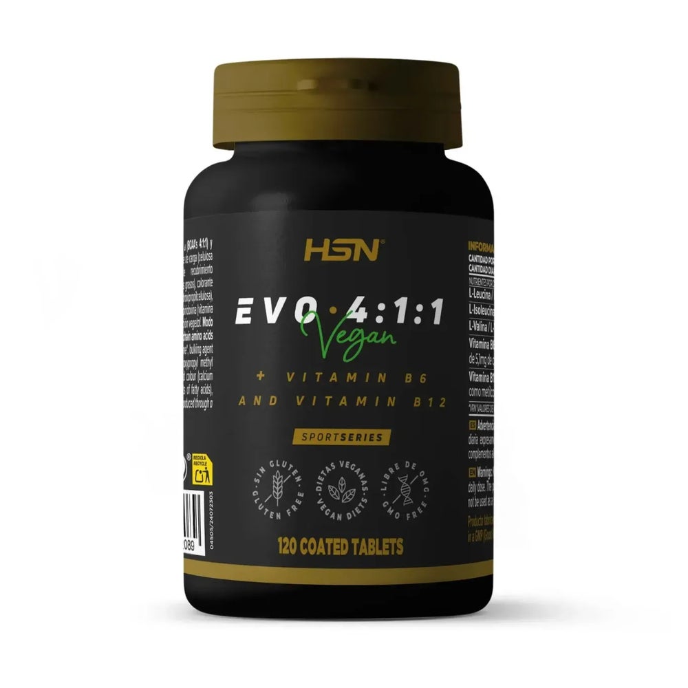 EVO 4:1:1 (BCAA'S 4:1:1 + VITAMIN B6 UND B12) - 120 tabs 120 St