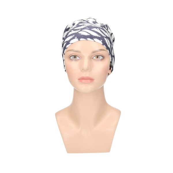 Turban Tallula von Turbane - designs by Lofty in Ecru/Grey 1 St