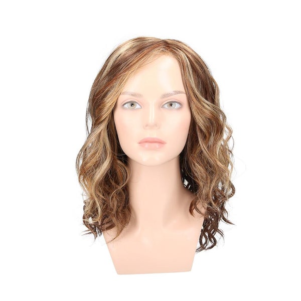 Perücke May von trendhair in Haselnussmix, hell gesträhnt 1 St