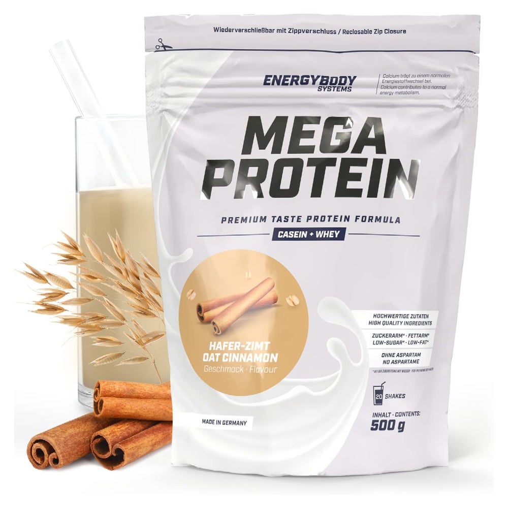 Energybody Systems Mega Protein Hafer-Zimt 500 g