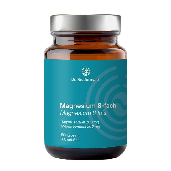 Dr.niedermaier Magnesium 8-fach Kompl.400mg Hartk. 180 St