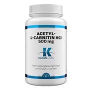Produktabbildung: Acetyl-l-carnitin Hcl 500 Mg Klean Labs Kapseln 60 St