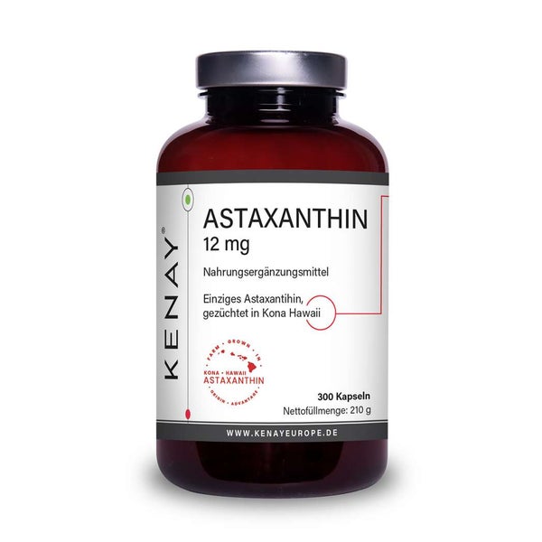 Astaxanthin 12mg| 300 Kapseln | KENAY® 300 St