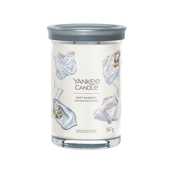 Yankee Candle Soft Blanket Signatur Becher groß 567 g 0,567 kg