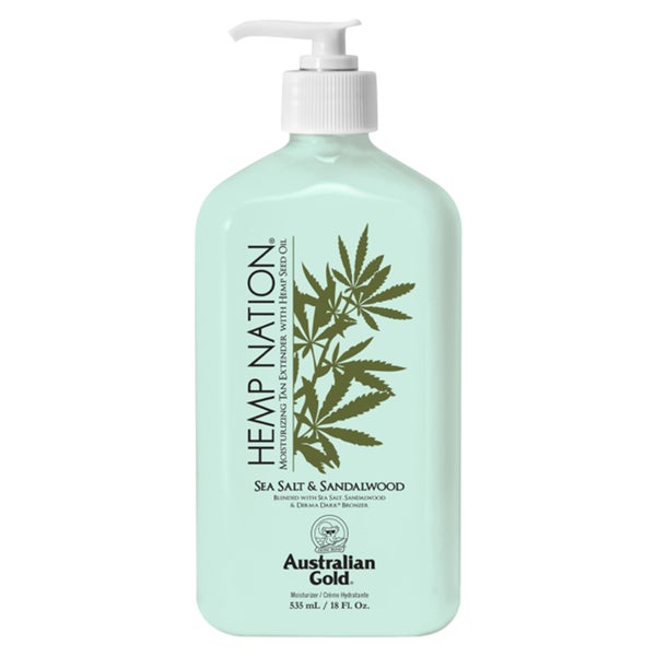 Australian Gold, Hemp Nation Sea Salt & Sandalwood Moisturizing Tan Extender