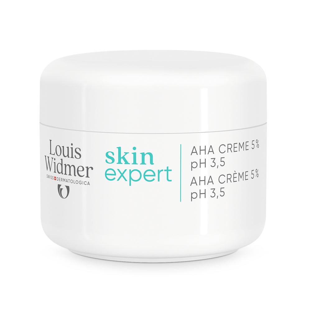 Louis Widmer skinexpert AHA Creme 5% unparfümiert 50 ml