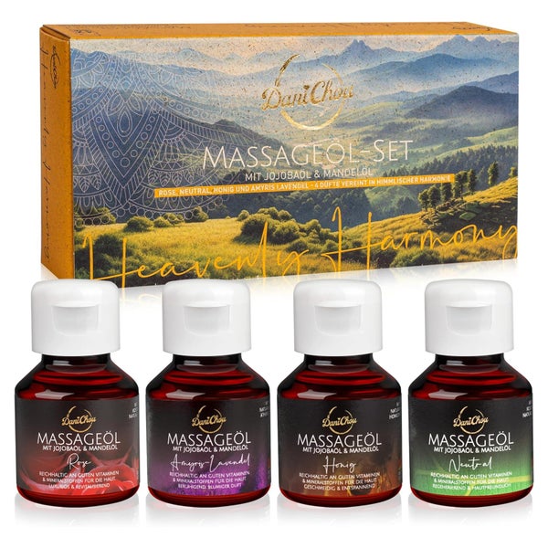 DaniChou Heavenly Harmony Massageöl Set 200 ml