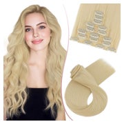 Extensions Clip in 8PCS 175g synthetische Faser 66 cm #613 B 1 St