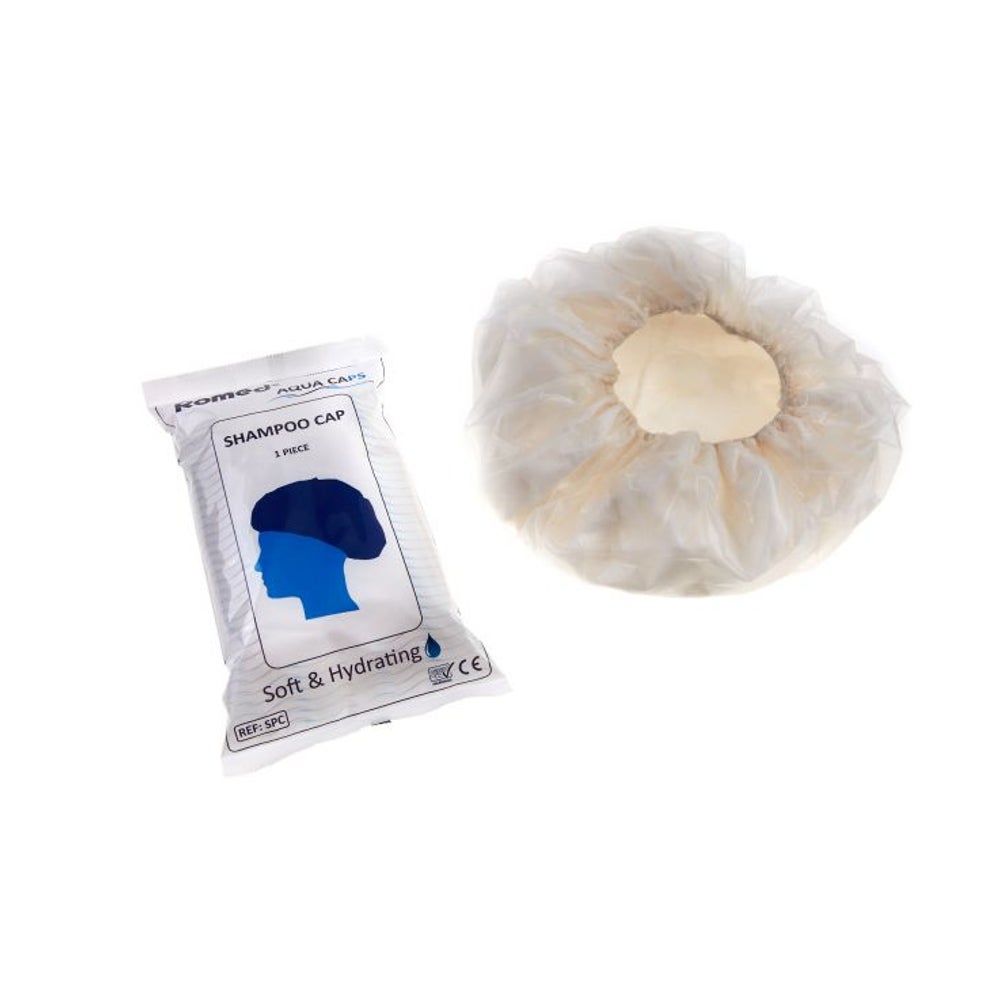 Romed Fertige Shampoo-Haube Waschkopfhaube 10 St