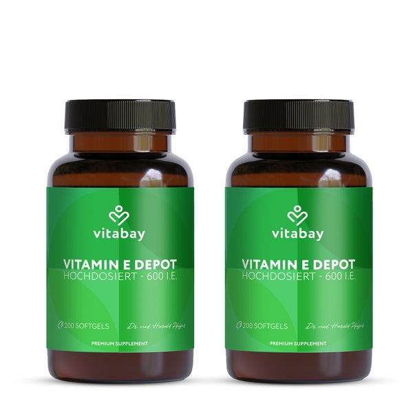 Vitabay Vitamin E 600 IE Depot 400 St