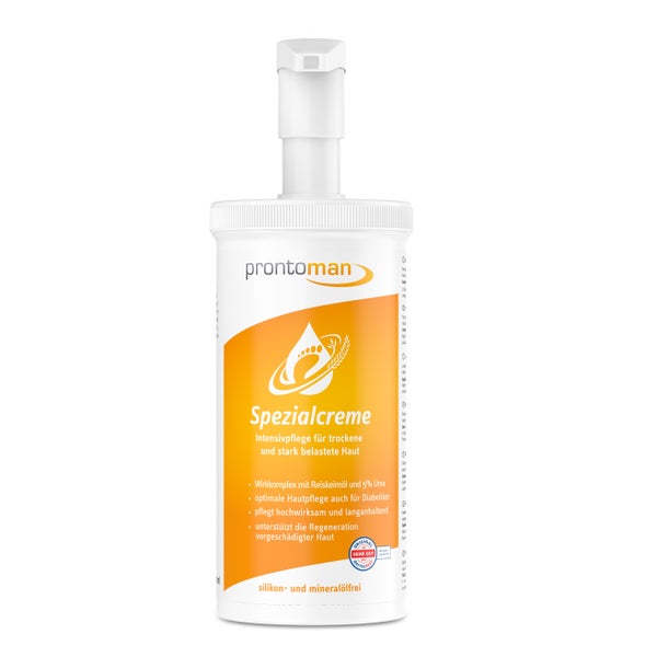 Prontoman Spezialcreme - reichhaltige Intensivpflege bei stark belasteter Haut 500 ml